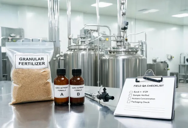 Crop nutrition formulation plant