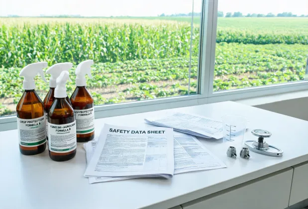 Crop protection formulation samples
