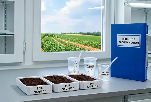 Agrochemical stabilizer testing